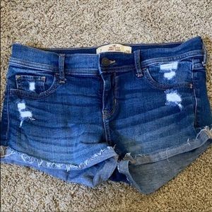 Hollister low rise shorts